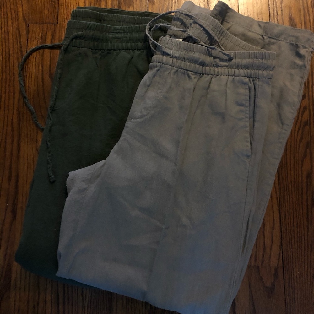 Old Navy linen pants. 2 for the price of 1